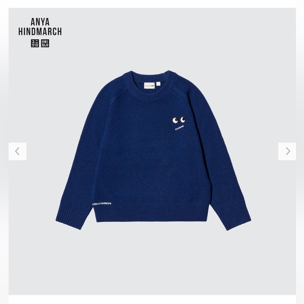 BNWT Uniqlo x Anya Hindmarch collab Kid’s sweater